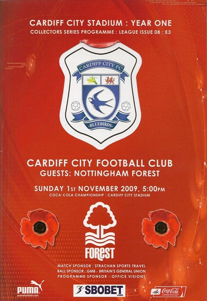 Cardiff City FC v Nottingham Forest FC